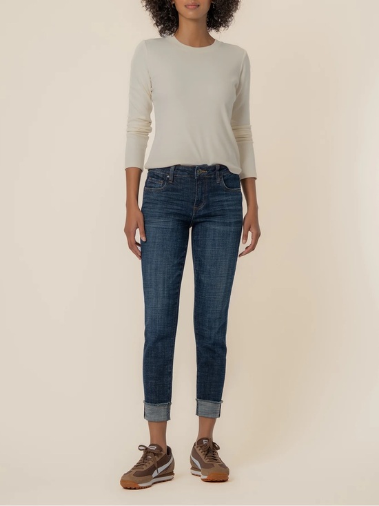 Kut from the Kloth Denim - Kut from the Kloth Indigo Cropped Slim Jeans